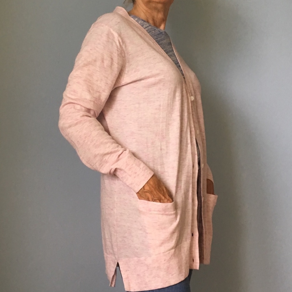 GAP Light Pink Cardigan Size M NWT